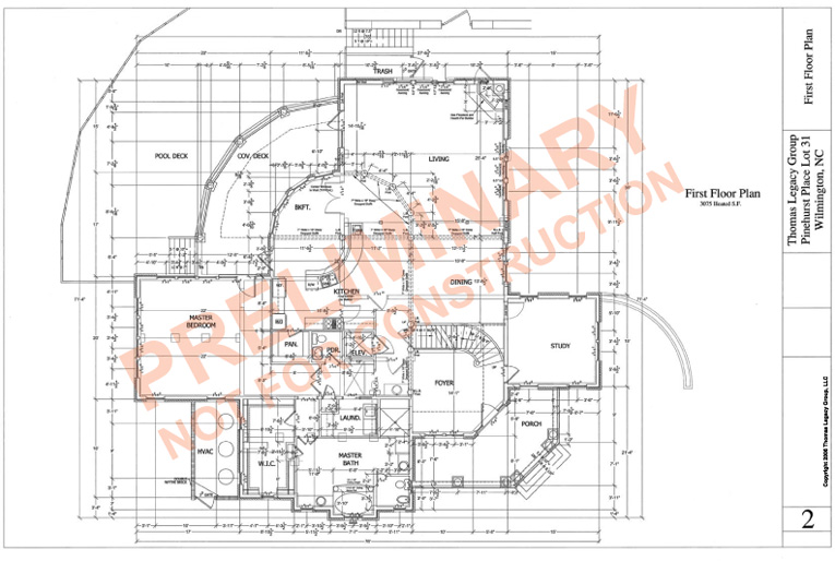 First Floor Blueprint